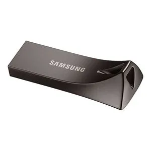 Samsung MUF-128BE4/APC 128GB USB Flash Drive, USB 3.1, BAR Plus, Read up to 400MB/s, Black