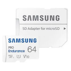 SAMSUNG PRO Endurance MicroSDXC 64GB + SD Adapter MB-MJ64KA