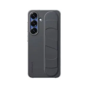 SAMSUNG silikonska futrola sa kaišem za S25 CRNA