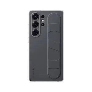 SAMSUNG silikonska futrola sa kaišem za S25 ULTRA CRNA