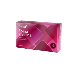 SANAT FOLNA KISELINA  30 kapsula