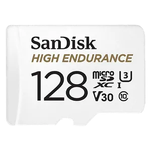 SanDisk SDHC 128GB micro 100MB/s40MB/s Class10 U3/V30+SD Adap.