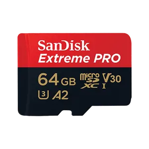 SanDisk SDXC 64GB Micro Extreme Pro 200MB/s A2 C10 V30 UHS-I US+Ad
