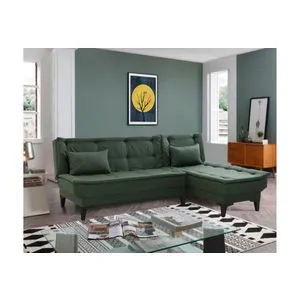 Santo-S - Green Green Corner Sofa-Bed
