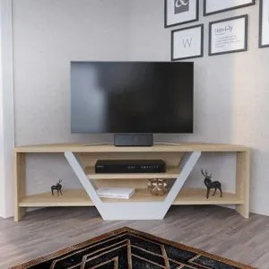 Sares - Oak, White White
Oak TV Stand