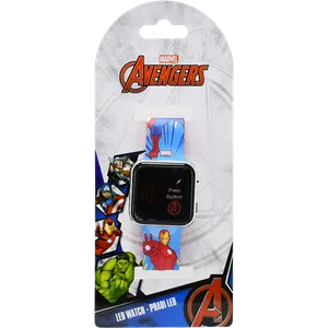 Sat dečiji LED Avengers 506263