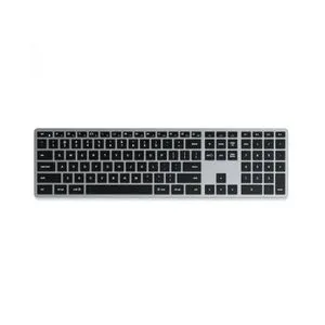 SATECHI Slim X3 Bluetooth BACKLIT Wireless Keyboard - US - Space Grey