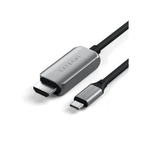 Satechi USB-C na HDMI 2.1 1.8m space sivi kabl