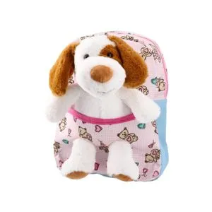 Sazio Neo Lush 10, ranac predškolski, Dog pink