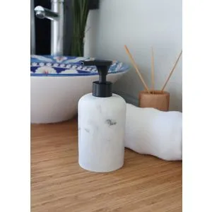Sbn0031 White Soap Dispenser
