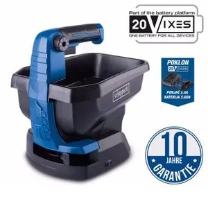 Scheppach aku raspršivač IXES C-GSP800-X+ POKLON Set punjač 2.4 A i baterija 2.0 Ah Starter Kit 2...