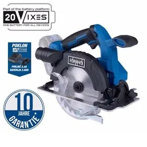 Scheppach Aku ručni cirkular kružna testera Brushless IXES BC-HCS165-X – Solo POKLON BATERIJA 2 A...