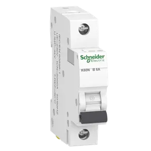 Schneider Electric Acti9, automatski osigurac K60N 1P 6A, B kriva, 6kA