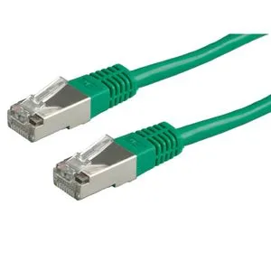 Secomp Value SFTP (PiMF) PatchCord Cat6/Cl.E, zeleni, 0.5m