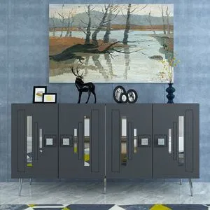 Seduna - Antracitna, Srebrna Konsola