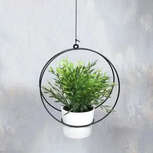 SEH - 4614 Black Jardiniere