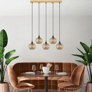 Selcuklu - MR -789-1 Gold Chandelier