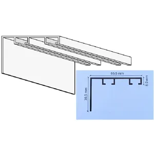 Sense Home aluminijumska plafonska garnišna 261681
