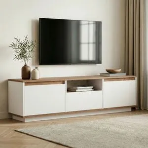 Sentinel - Atlantic Pine, White Atlantic Pine
White TV Stand