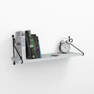 Seramoni - White White Wall Shelf