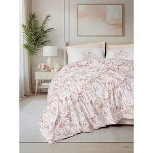 Serava - Pokrivač za jednosobni krevet od lososa Ranforce