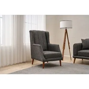 Seren - Anthracite Anthracite 1-Seat Sofa
