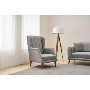 Seren - Grey Grey 1-Seat Sofa