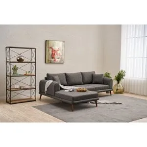 Seren Left - Anthracite Anthracite Corner Sofa