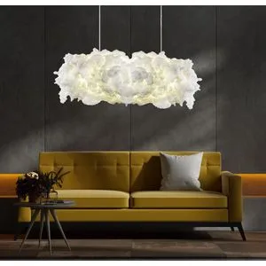 Serene - White White Chandelier