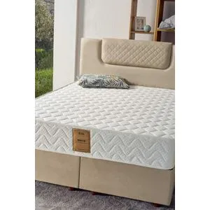 Serra 150x200 cm Double Size Ultra Firm Mattress White Mattress