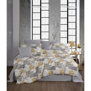 Serra - Grey Grey
White
Yellow Ranforce Double Quilt Cover Set (DE)