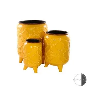 Set 2 metalne obloge za saksije  132871