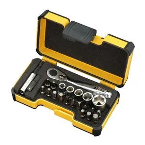 Set alata Felo XS-Strongbox XS 23 sa mini čegrtaljkom PH/PZ/HEX/TX/SW 05772306 23 kom