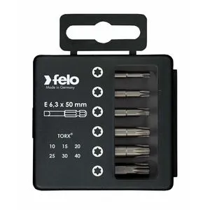 Set bitova Felo Industrial Bit-box Profi 50 mm TORX 03691516 6 kom