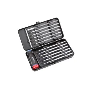 Set Felo Nm-Box sa moment šrafciger 1,5-3,0 Nm i nastavci Felo SL PH PZ TORX PH/SL PZ/SL 10099716...