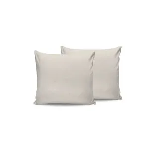 Set jastučića od krem boje (2 komada)