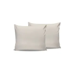 Set jastučića od krem boje (2 komada)