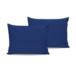 Set jastučića od tamnoplave satenske tkanine (2 komada)
