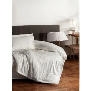 Set od satena-Posteljina 160x220cm Prljavo bela boja