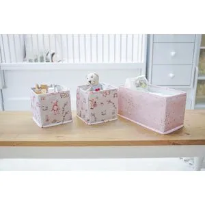 Set od višečlanih košara od filca (3 komada)