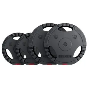 Set plastičnih tegova sa rukohvatima (2 x 5 kg, 2 x 10 kg)