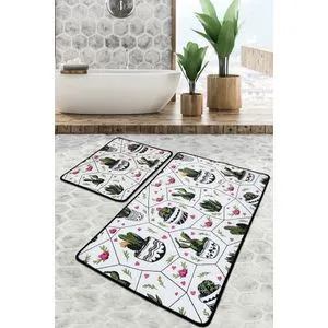 Set podmetača za kupatilo Glauce Djt Multicolor (2 komada)