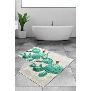 Set podmetača za kupatilo Green Djt Multicolor (2 komada)