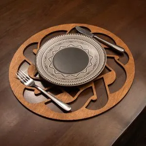 Set Podmetača za Sto Don od Oraha (6 Komada)