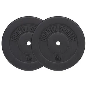 Set tegova obloženih plastikom 30 kg  (2 x 15 kg)