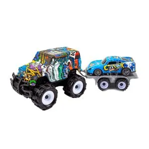 Set terensko vozilo, prikolica i trkački auto