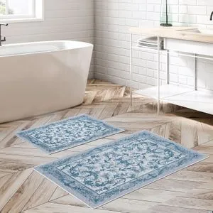 Set višebojnih kupatilskih prostirki KT460 v2 (2 komada)