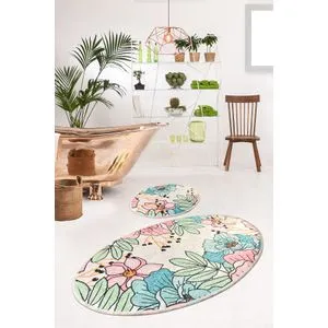 Set višebojnih kupatilskih prostirki Spring (2 komada)
