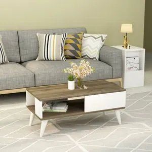 Seul - Walnut, White Walnut
White Coffee Table
