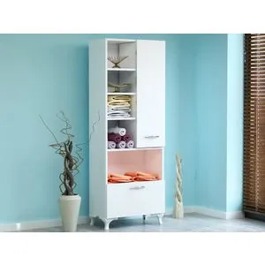 Sezen - White White Multi Purpose Cabinet